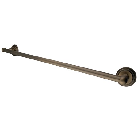 Kingston Brass Milano 24" Towel Bar, Antique Brass BA2711AB